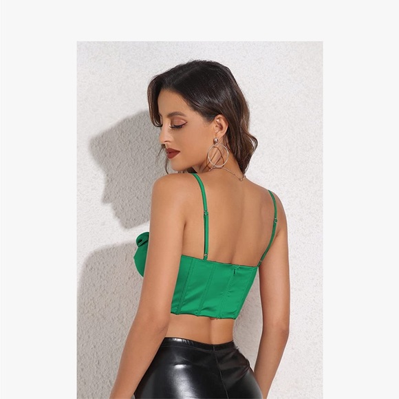 Modegal Green Corset - Size 8 - Picture 4 of 7